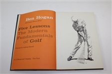 1957 'Ben Hogan's Five Lessons' Deluxe 1st Edition Book with Slipcover