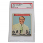 Gene Sarazen 1933 Sports Kings Gum Golf Card PSA Slabbed & Graded VG 3 19237002