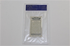 Tom Morris 1927 Churchman's Golf Card PSA Slabbed & Graded EX 5 02031584