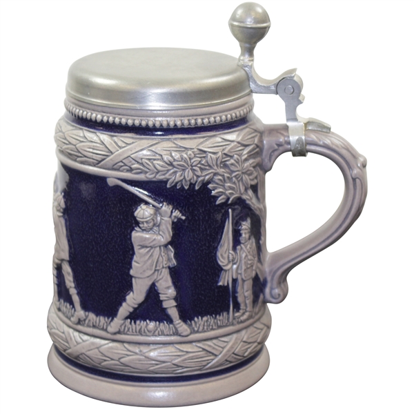 Gerz German Beer Stein Pewter Lid