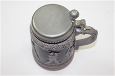 Gerz German Beer Stein Pewter Lid