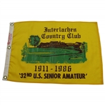 1986 U.S. Senior Amateur Interlachen Country Club Flag