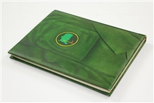 The Masters- Profile Of A Tournament Book By Dawson Taylor with Signed Letter To Augusta National Golf Club JSA ALOA