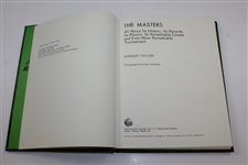 The Masters- Profile Of A Tournament Book By Dawson Taylor with Signed Letter To Augusta National Golf Club JSA ALOA