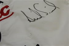 Champion Annika Sorenstam Signed 1998 ShopRite LPGA Classic Flag JSA ALOA
