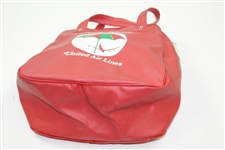 Arnold Palmer United Airlines Umbrella Red Shag Bag