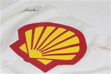 Greg Norman & Nick Price Signed Shell's Wonderful World of Golf Tournament Flown Flag - 1995 JSA ALOA