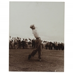 Ben Hogan Drive Follow Through At Masters - Frank Christian Original Photo