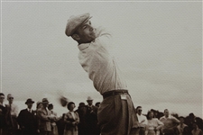 Ben Hogan Drive Follow Through At Masters - Frank Christian Original Photo
