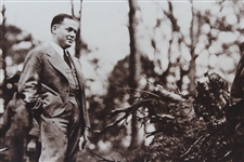 Bobby Jones Helping Excavation Efforts At Augusta National Golf Club - Frank Christian Original Photo