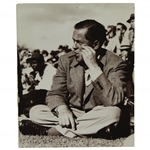 Bobby Jones Taking In Masters With Cigar In Mouth - Frank Christian Original Photo