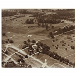 Early Augusta National Aerial Shot Of Clubhouse - Frank Christian Original Photo