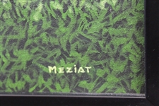 Original Renato Meziat '18th - Gavea Golf & Country Club - Rio' Oil on Canvas Painting - 1998