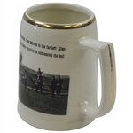 Classic Delano Studios Tom Morris, Allan Robertson, & Major Boothby Swilcan Bridge Ceramic Mug
