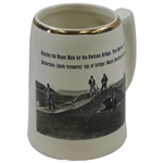 Classic Delano Studios Tom Morris, Allan Robertson, & Major Boothby Swilcan Bridge Ceramic Mug