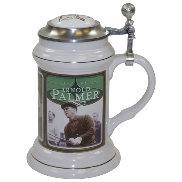 Arnold Palmer Vintage Stein Cup With Certificate Of Authenticity 