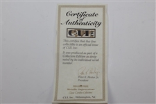 Arnold Palmer Vintage Stein Cup With Certificate Of Authenticity 