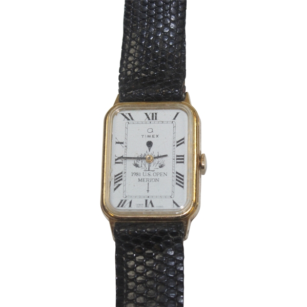 1981 U.S. Open Merion Timex Watch