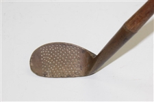 Circa 1900 Dot Punched Face High Loft Spalding Wedge