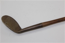 Circa 1900 Dot Punched Face High Loft Spalding Wedge