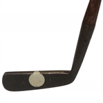 Vintage Sunburst Brass Head Putter with JEJ Head Stamp