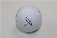 Dustin Johnson Signed Masters Tournament Logo Golf Ball JSA #NN41185