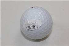 Dustin Johnson Signed Masters Tournament Logo Golf Ball JSA #NN41185