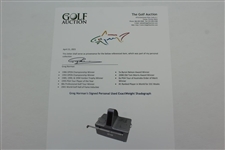 Greg Norman's Signed Personal Used ExactWeight Shadograph JSA ALOA
