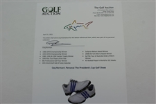 Geg Norman's Personal The President's Cup Golf Shoes