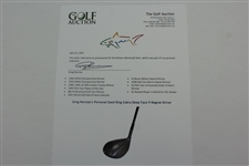 Greg Norman's Personal Used King Cobra Deep Face 9 Degree Driver