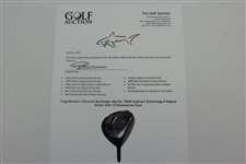 Greg Norman's Personal MacGregor MacTec TOUR CupFace Technology 8 Degree Driver with 10 Sharpied on Face
