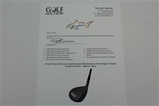 Greg Norman's Personal Used Maruman (Revolutionary Technology & Design) Conductor Driver - Made in Japan