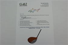 Greg Norman's Personal Used Momentus Golf Power Hitter 460cc Hittable Weighted Driver - 310 Grams
