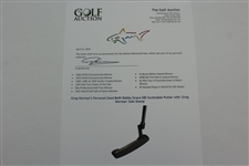 Greg Norman's Personal Used BeNi Bobby Grace KBI Scottsdale Putter with 'Greg Norman' Sole Stamp