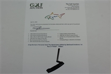 Greg Norman's Personal Used The Masterpiece Milled by Bettinardi Andrews 1st Run Z1 Putter - 250pcs