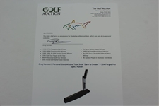 Greg Norman's Personal Used Mizuno Tour Style 'Dare to Dream' Y-304 Forged Pro Spec. Putter