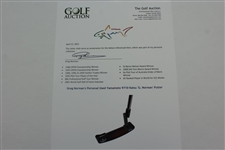 Greg Norman's Personal Used Yamamoto 9710 Katsu 'G. Norman' Putter