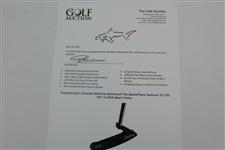 Greg Norman's Personal Milled by Bettinardi The MasterPiece Andrews ZO 250 PCS 1st RUN Black Putter