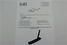 Greg Norman's Personal Cobra Designed by Dick DeLa Cruz 100% Computer Milled CB Model Black Putter