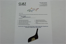 Greg Norman's Personal 1994 Grand Slam of Golf at Poipu Bay 'Greg Norman' Clubmakers Original Kiaw'a Wood Putter
