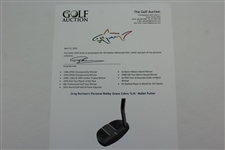 Greg Norman's Personal Bobby Grace Cobra 'G.N.' Mallet Putter