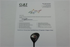 Greg Norman's Personal Used TaylorMade Burner TS Superfast 13 Degree 3-Wood