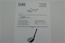 Greg Norman's Personal Used TaylorMade NOC Face Angle R11 Opened Neutral 3 Wood