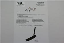 Greg Norman's Personal Used Kevin Burns KB Golf 9304 Putter