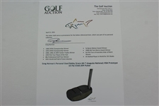 Greg Norman's Personal Used Bobby Grace AN-7 (Augusta National) HSM Prototype US Pat D360.009 Putter