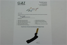 Greg Norman's Personal Used Momentus Weighted Putter