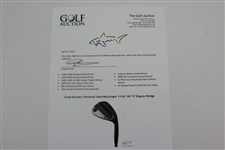 Greg Norman's Personal Used MacGregor V-Foil 'GN' 57 Degree Wedge