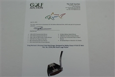 Greg Norman's Personal Used MacGregor Designed by Bobby Grace V-Foil MOI Ltd Ed 325/350 Greg Norman Putter