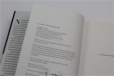 George W. Bush Signed '41: A Portrait Of My Father' Book JSA ALOA