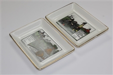 1962 Deland Studios Perrier French Natural Sparkling Table Water Rule XVII & VII Dishes